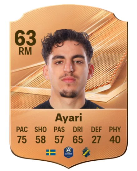 Ayari 63 Bronze RM FC 27 card