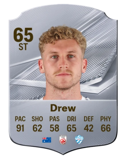 Drew 65 Common ST FC 26 card