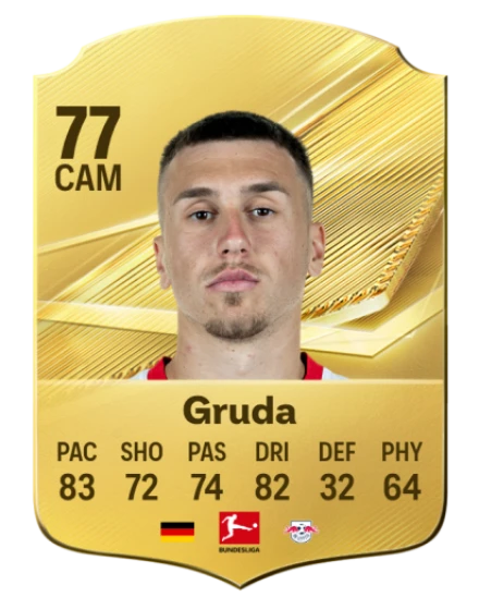 Gruda 77 Common CAM FC 26 card