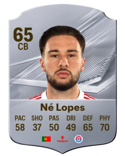 Né Lopes 65 Common CB FC 26 card