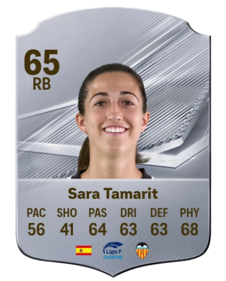 Sara Tamarit 65 Common RB FC 26 card