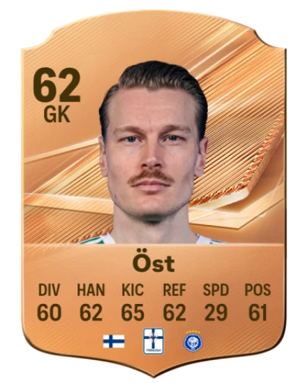 Öst 62 Common GK FC 26 card