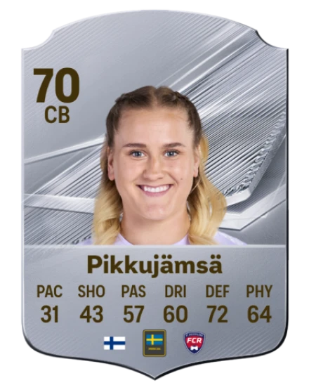 Pikkujämsä 70 Common CB FC 26 card
