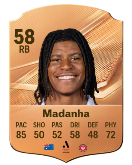 Madanha 58 Common RB FC 26 card