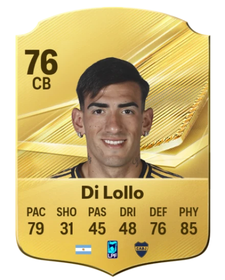 Di Lollo 76 Common CB FC 26 card