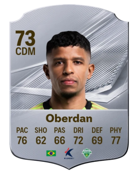 Oberdan 73 Rare CDM FC 26 card