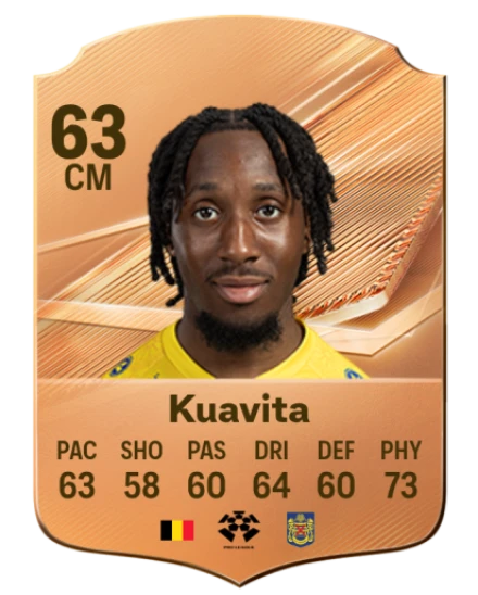 Kuavita 63 Bronze CM FC 27 card