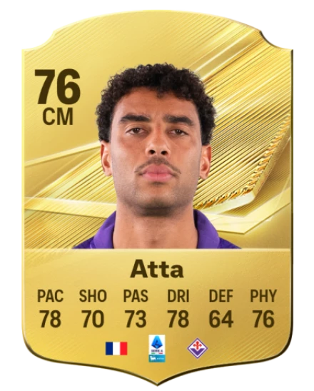 Atta 76 Common CM FC 26 card