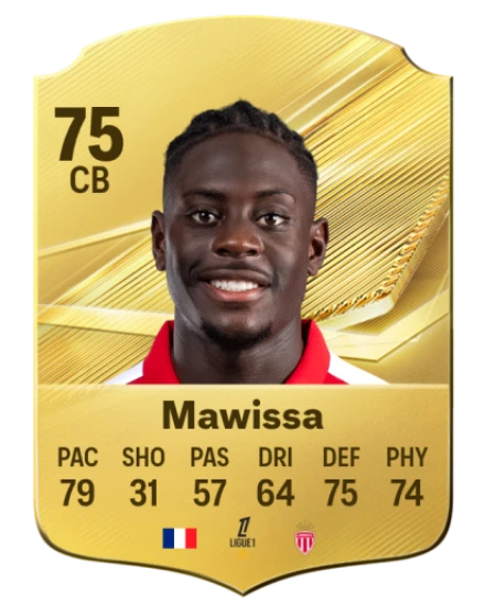 Mawissa 75 Common CB FC 26 card
