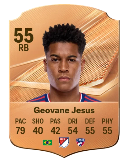 Geovane Jesus 55 Bronze RB FC 27 card