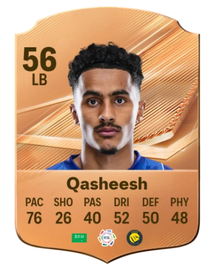 Qasheesh 56 Bronze LB FC 27 card