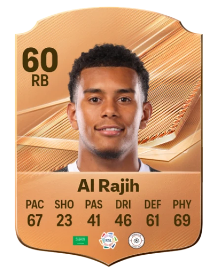 Al Rajih 60 Bronze RB FC 27 card