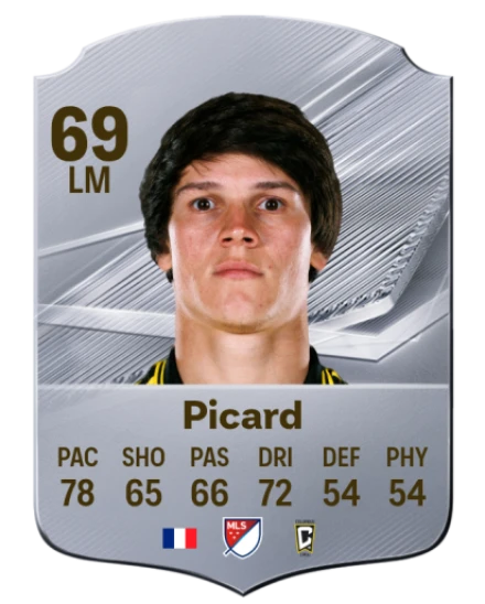 Picard 69 Silver LM FC 27 card