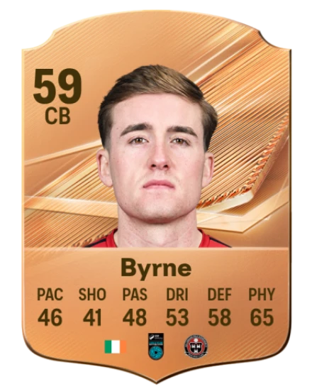 Byrne 59 Bronze CB FC 27 card