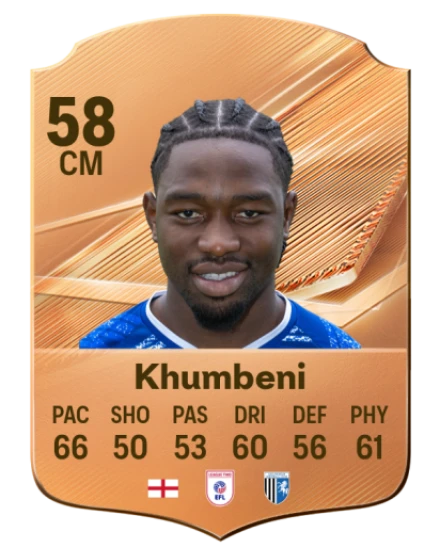 Khumbeni 58 Rare CM FC 26 card