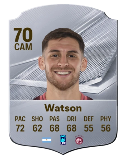Watson 70 Silver CAM FC 27 card