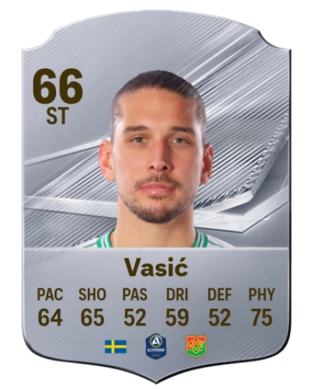 Vasić 66 Common ST FC 26 card