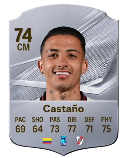 Castaño 74 Rare CM FC 26 card