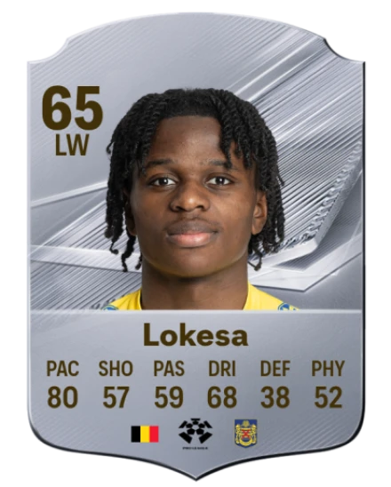 Lokesa 65 Silver LW FC 27 card