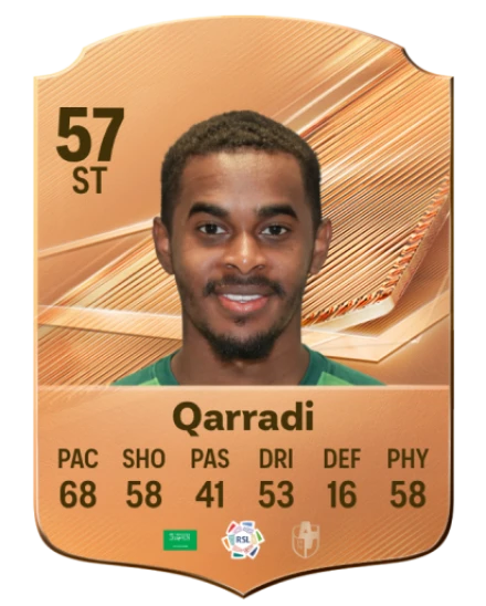 Qarradi 57 Bronze ST FC 27 card