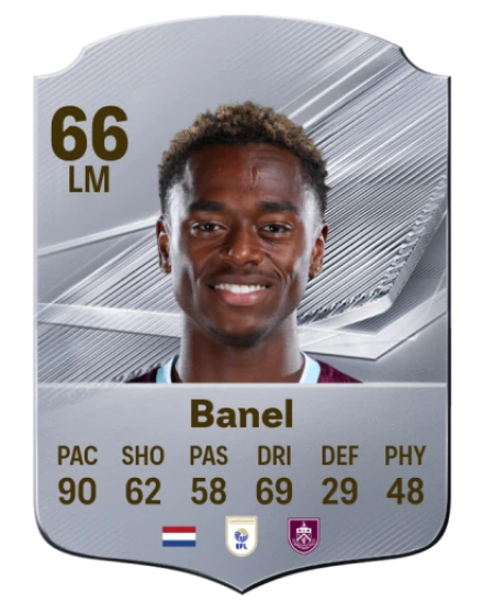 Banel 66 Silver LM FC 27 card