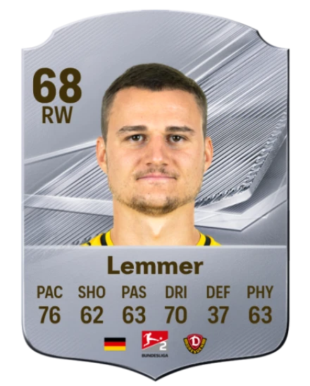 Lemmer 68 Common RW FC 26 card