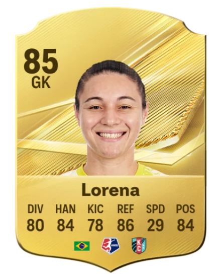 Lorena 85 Common GK FC 26 card
