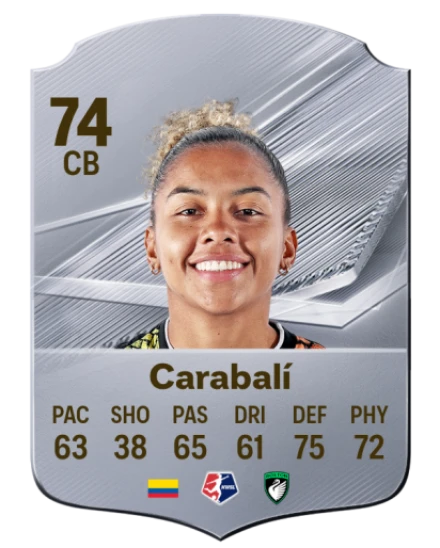 Carabalí 74 Silver CB FC 27 card