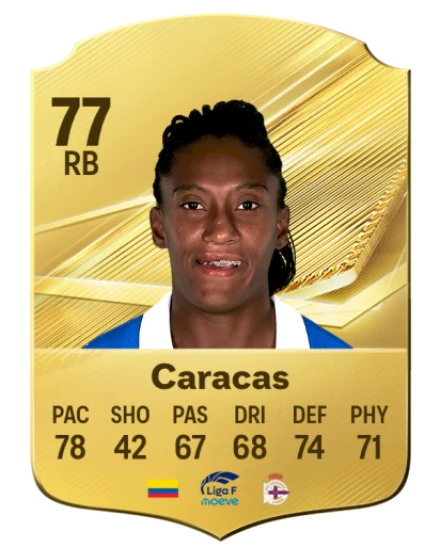 Caracas 77 Common RB FC 26 card