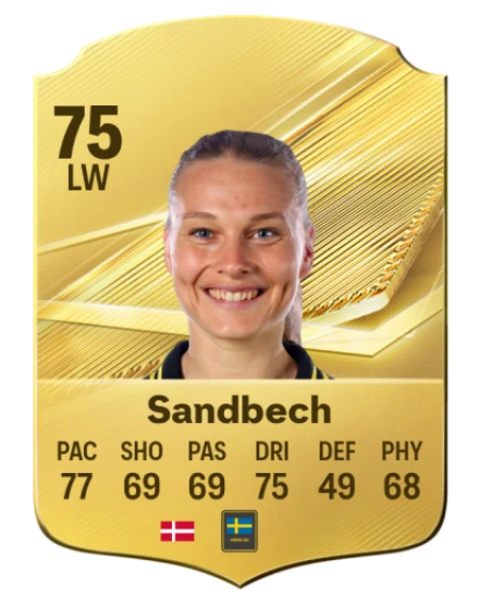 Sandbech 75 Common LW FC 26 card