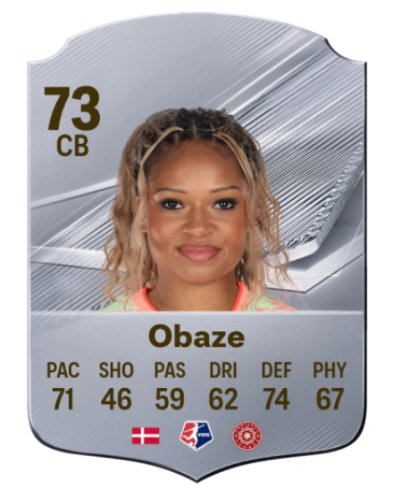 Obaze 73 Silver CB FC 27 card