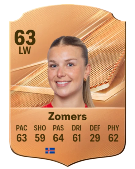 Zomers 63 Bronze LW FC 27 card