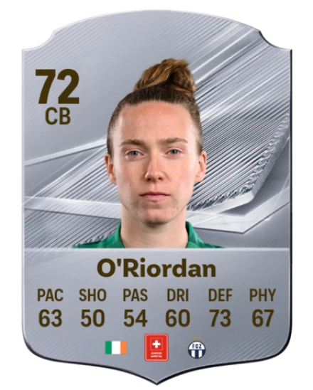 O'Riordan 72 Common CB FC 26 card