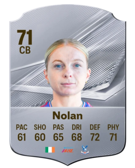 Nolan 71 Common CB FC 26 card