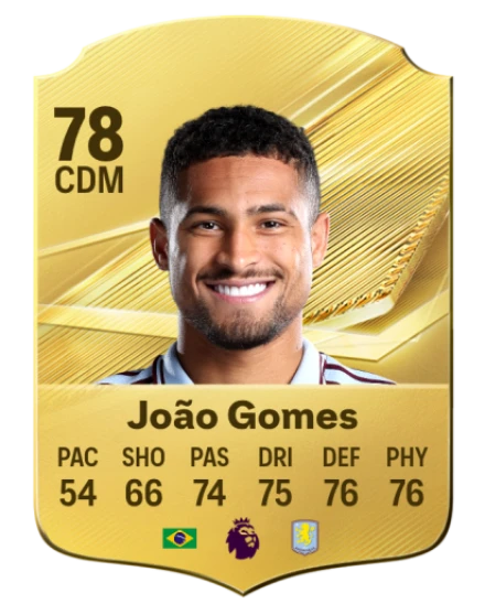 João Gomes 78 Common CDM FC 26 card