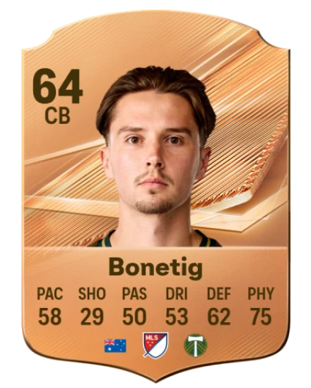 Bonetig 64 Bronze CB FC 27 card