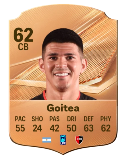 Goitea 62 Bronze CB FC 27 card