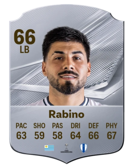 Rabino 66 Silver LB FC 27 card