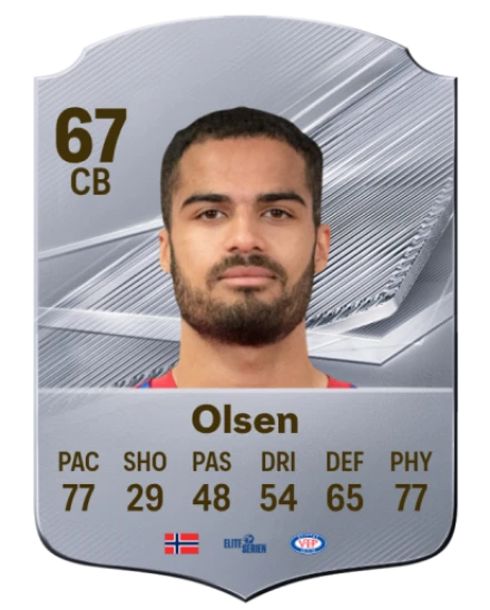 Olsen 67 Common CB FC 26 card