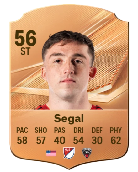 Segal 56 Bronze ST FC 27 card