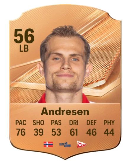 Andresen 56 Bronze LB FC 27 card