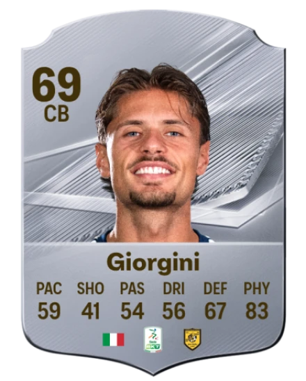 Giorgini 69 Common CB FC 26 card