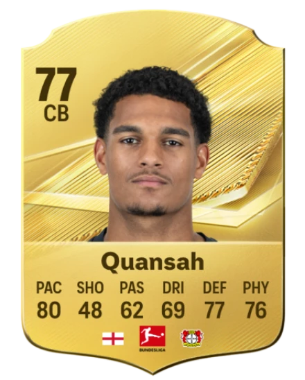 Quansah 77 Common CB FC 26 card