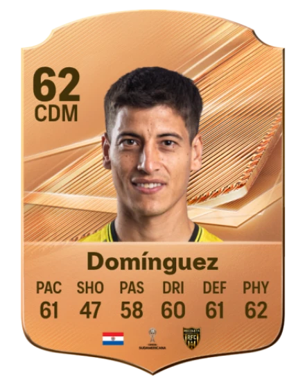 Domínguez 62 Bronze CDM FC 27 card