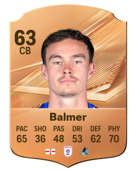 Balmer 63 Common CB FC 26 card