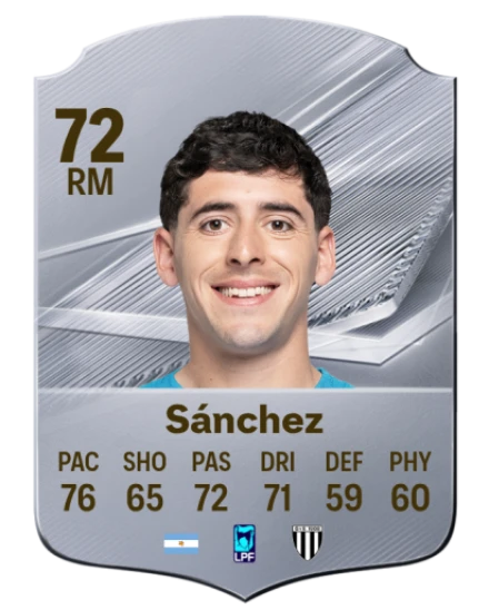 Sánchez 72 Common RM FC 26 card