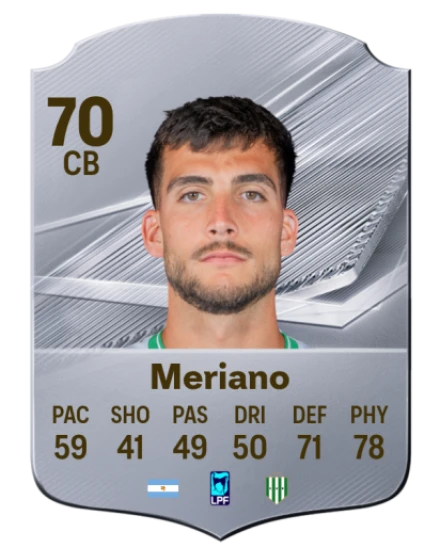 Meriano 70 Common CB FC 26 card