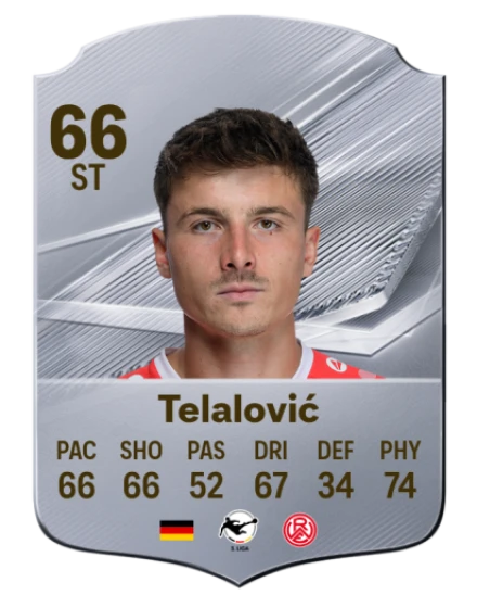 Telalović 66 Common ST FC 26 card