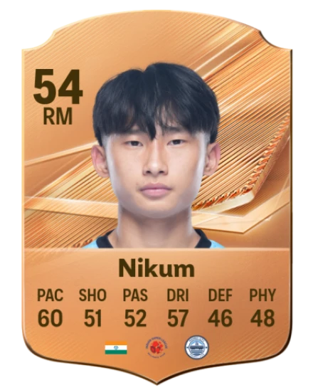Nikum 54 Common RM FC 26 card