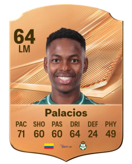 Palacios 64 Bronze LM FC 27 card